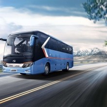 玉山镇大巴车租赁-33座金龙客车